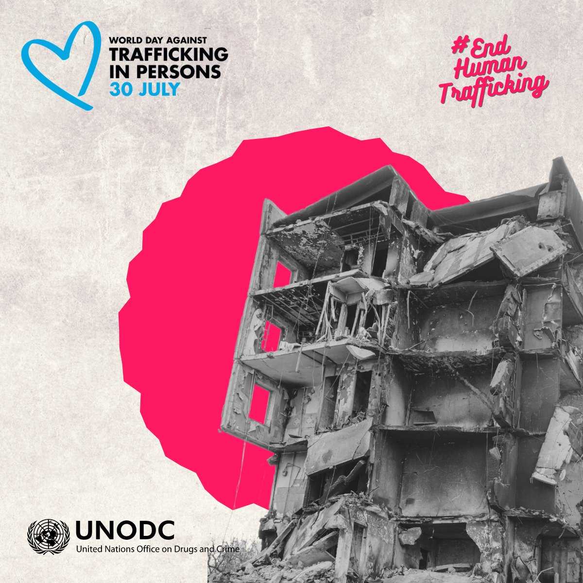 Covid-19, conflict, climate change. A perfect storm of multiple crises has left many more people vulnerable to #HumanTrafficking. Join an event on 1 August at 1.15 ET at UNHQ & online bit.ly/43zSrnE to hear experts reflect on how to protect & prevent more victims.