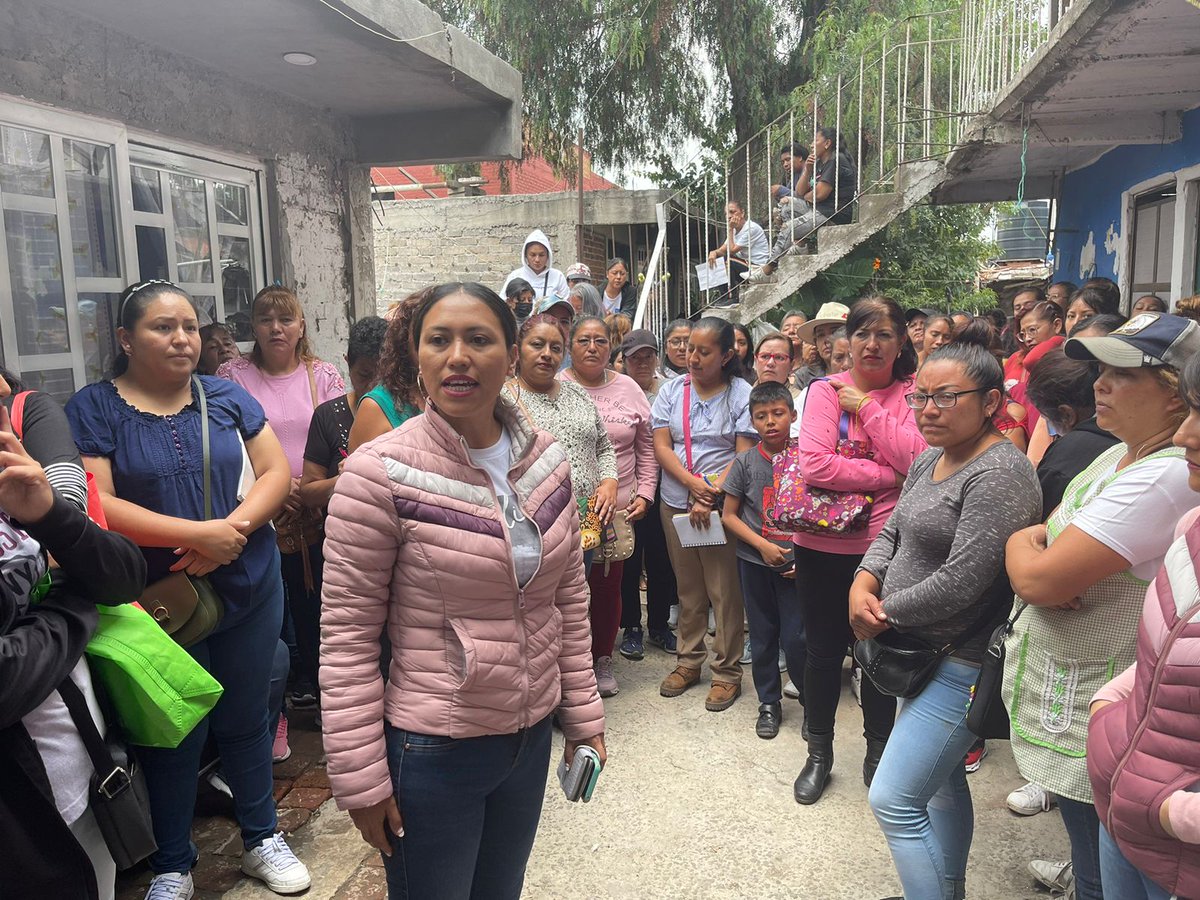 Mujeres de trabajo y compromiso equipo de <a href="/alfredodelmazo/">Alfredo Del Mazo</a> presente en #HeroesChalco #SanMartin #Huitzilzingo #SanMartinXicoNuevo #Chalco #Distrito1
