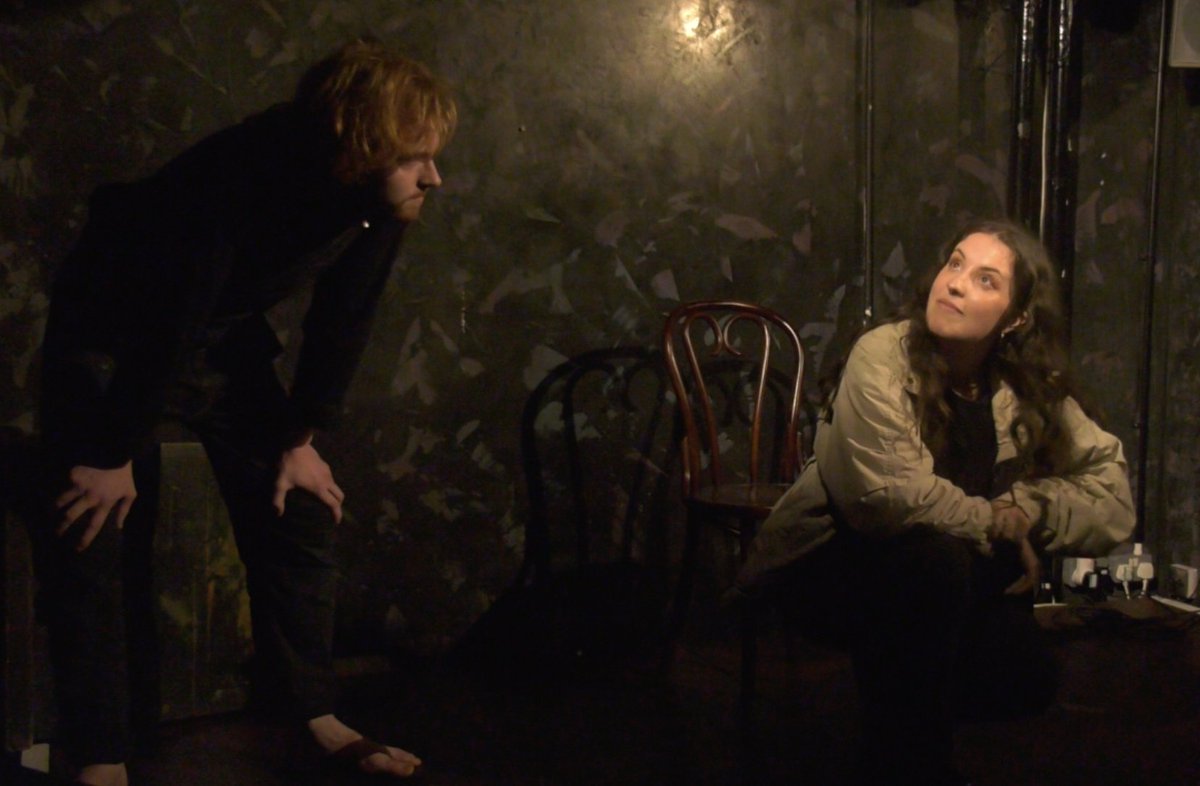 PART OF THE FURNITURE
Written by Charlie Hinkley
Directed by Arthur Loades

Mark Emmons as Aristopheles
Niamh Forster as The Buyer
