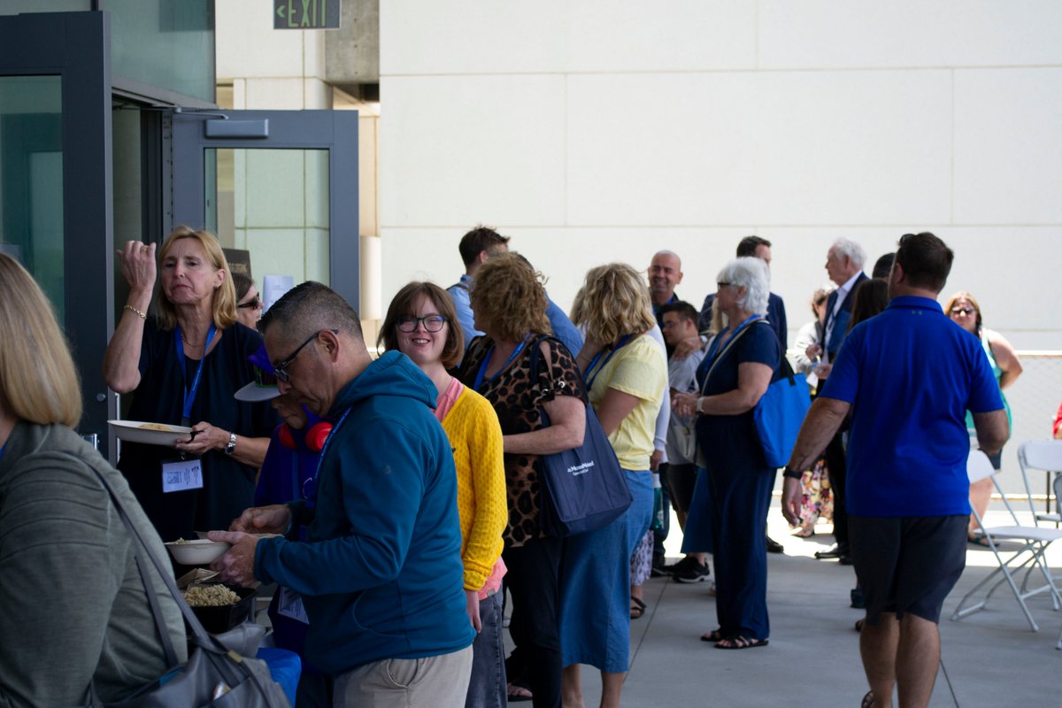 Scenes from <a href="/IMDSA/">IMDSA</a>'s Research and Retreat 2023 taking place at UC San Diego. The event gathers families and researchers to hear about the latest discoveries for improvements in the health and quality of life for people with mosaic or non-mosaic Down syndrome. <a href="/HiruyMeharena/">Hiruy Meharena</a>