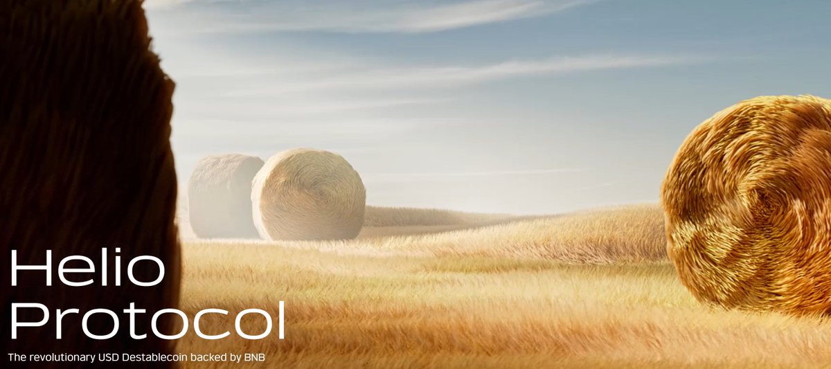 AirdropofDay's tweet photo. 🚀Project: #HelioProtocol - $USD over-collateralized #decentralized #stablecoin backed by $BNB. Also a leading $Saas &amp; $LST provider on #BNBchain

💰Pool: not set

🎯Tasks: #socialmedia, #referal, #testnet, #play

🫰Rewards: $HAY's 

📍Place: #Zealy
🔗 https://t.co/Fo7BAZ5IJp https://t.co/P2lw0isd2g