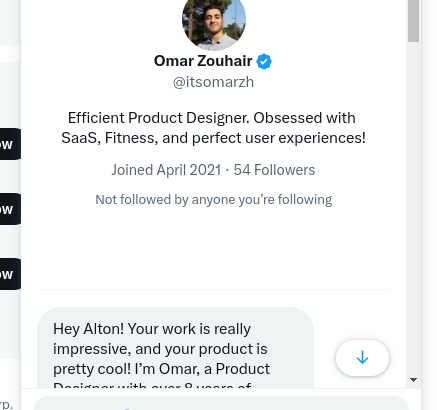 I've been going 100 MPH over here... 

I have a list of bugs I'm squashing as fast as I can. 

So when I got a DM from @itsomarzh offering to help I was optimistic...

Omar is preparing a full design review of ContentCurator.

Well because if you've seen it... you know that my #1