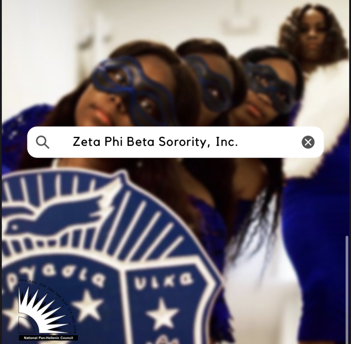 Zeta Phi Beta Sorority, Inc. was founded in 1920 in Washington, D.C.
• Chapter: Alpha Epsilon
• Colors: Royal Blue and Pure White
• Symbol: Dove
• Motto: A Community-Conscious, Action-Oriented Organization
• Values: Scholarship, Service, Sisterhood, and Finer Womanhood