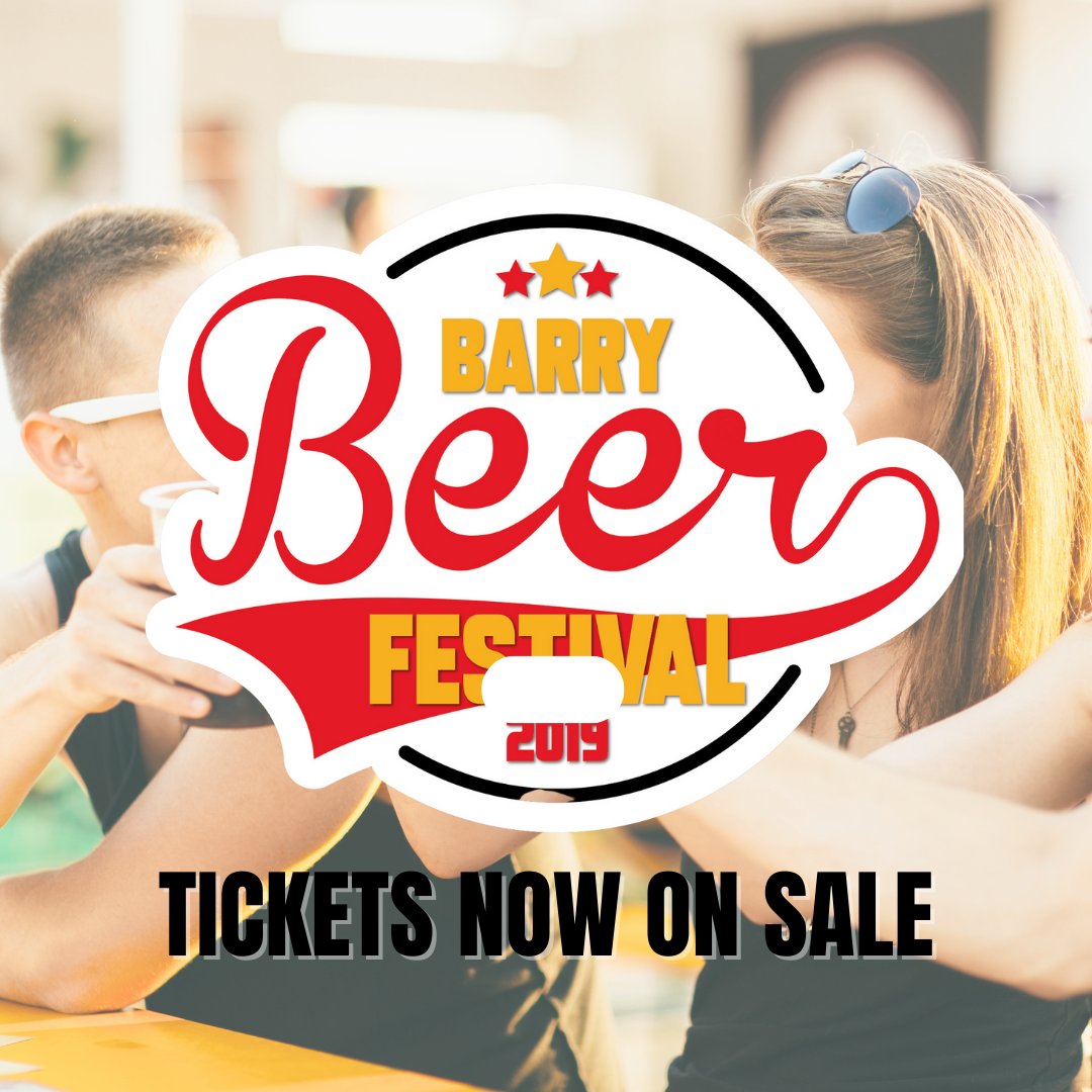TICKETS ARE NOW ON SALE
Join us this September for great beer, gin, food and live music, all whilst raising money for local good causes.
Purchase via barrybeerfestival.co.uk/events/