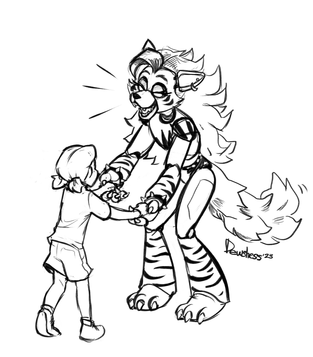 DewDrewThis's tweet photo. The most unexpected fanart in my life 
#FNAFRuin https://t.co/zIvicvbqQk
