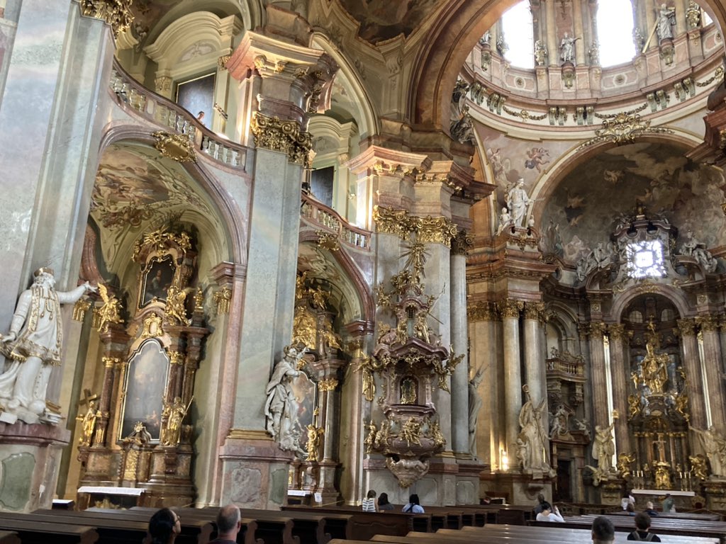 euro_tour's tweet image. プラハ(🇨🇿チェコ)。
聖ニコラス教会。