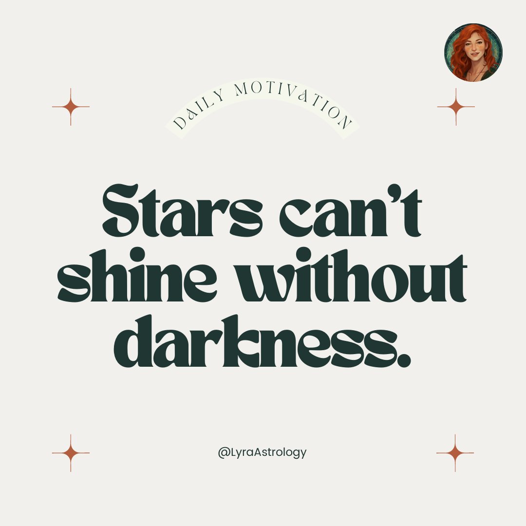 We all know the stars bring a dazzling light to the sky, captivating us with their brilliance. But have you ever wondered how they shine so brightly? It's because they've conquered the darkness that surrounds them! 🌠