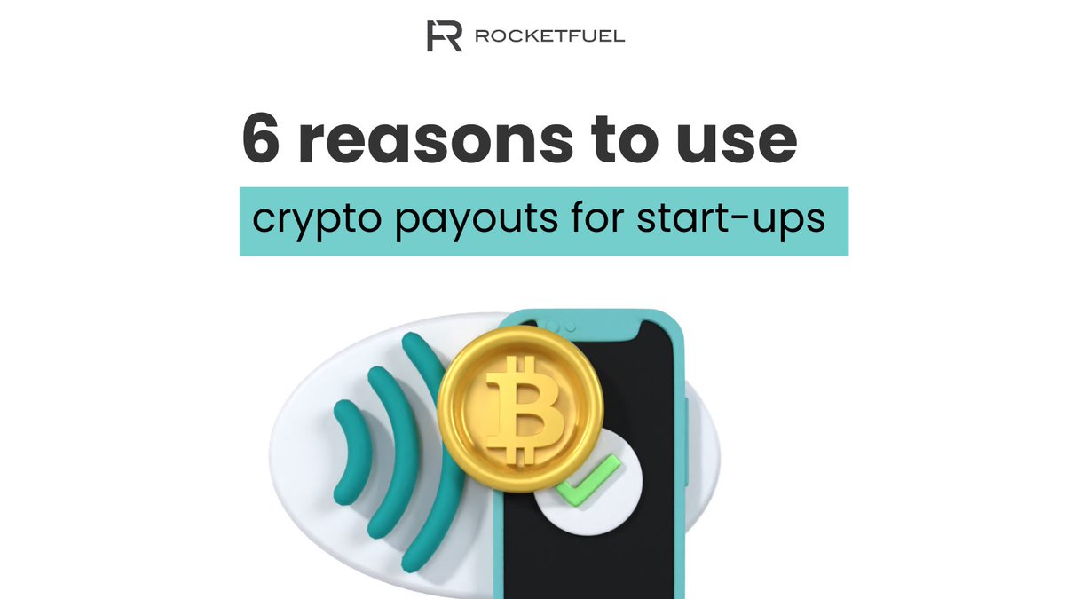 RocketFuelWeb3's tweet photo. 🚀 Embrace #CryptoPayouts for startups: lower fees, global accessibility, faster transactions, secure &amp; transparent, financial inclusion, reduced currency risk, easy integration. #Rocketfuel leads with 160 crypto options. #payments #cryptocurrency https://t.co/yyKEIMlYH9
