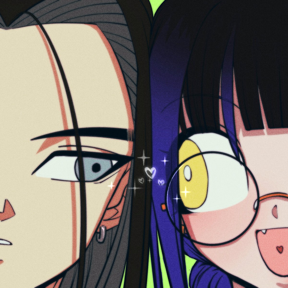 ✨Smile✨
✨😐💚🤪✨

#Lapis #Android17 #Chuga_Shifuji #DragonBallSuper #OC_x_CANON #OC