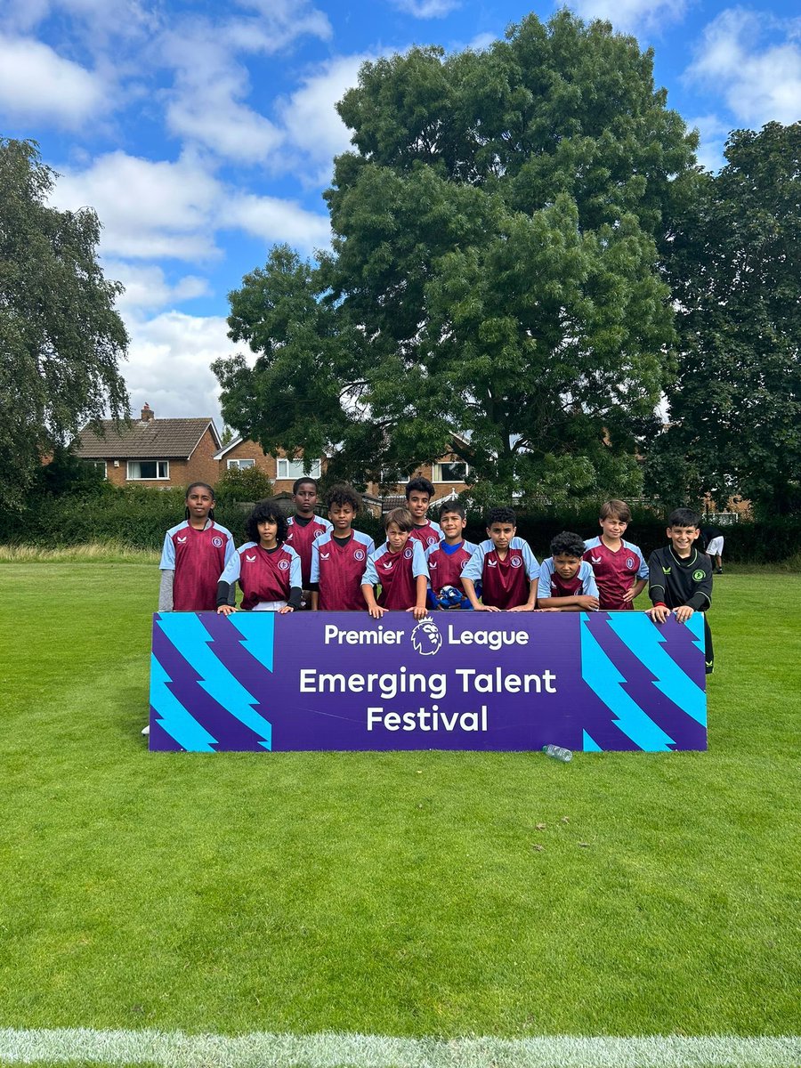 Aymbrum's tweet photo. Congratulations to our U11s who participated in the Premier League Emerging Talent Festival, proudly representing AVFC. The event was excellently organized, and the players had a blast and a great experience ! 👍🏾👏🏾⚽️ #innovatingyouthengagement #Sportscommunity #PLETF https://t.co/vdvaCBJjat