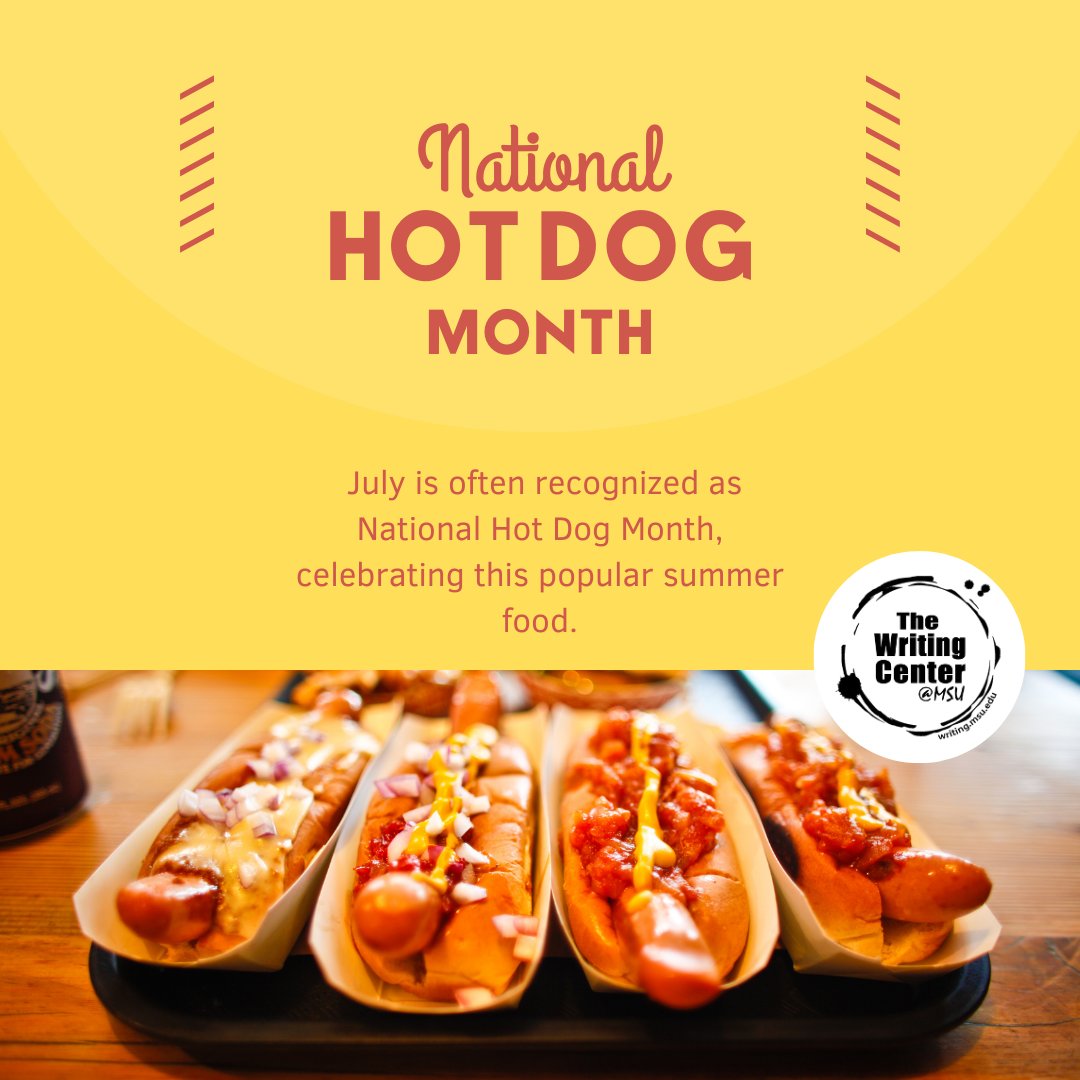 Let's celebrate some awesome monthly observances all about savoring the sun-soaked days of summer! We hope everyone is having a great summer!🌊🌞

#SummerVibes #GoodTimes