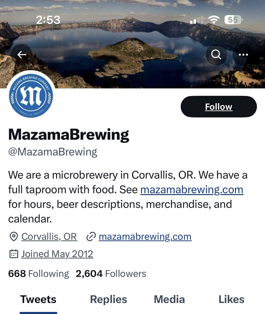 Mount Mazama 🌋 tweet media