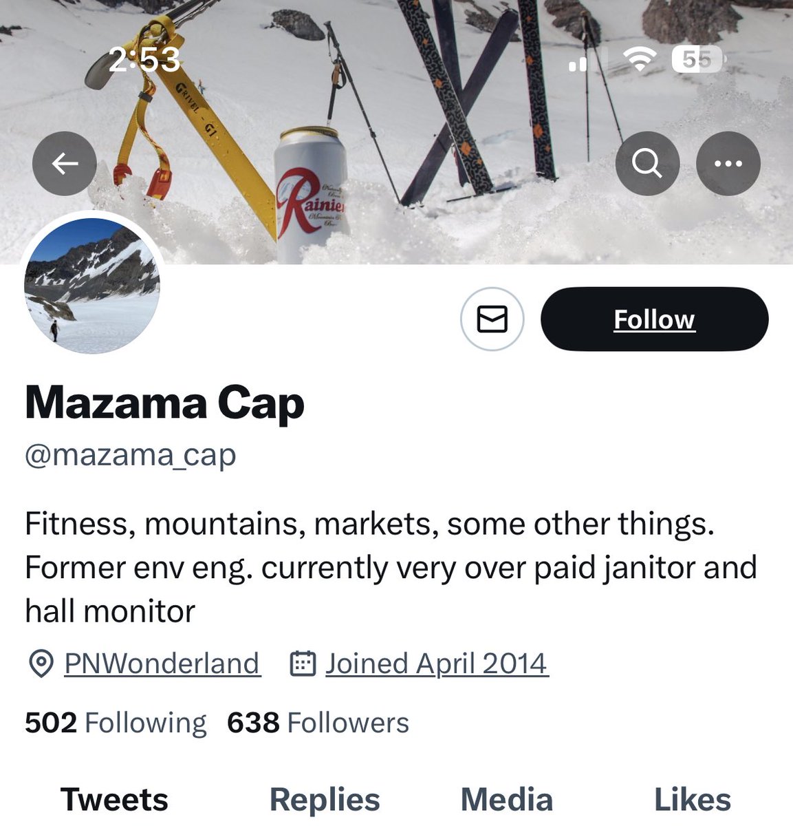 Mount Mazama 🌋 tweet media