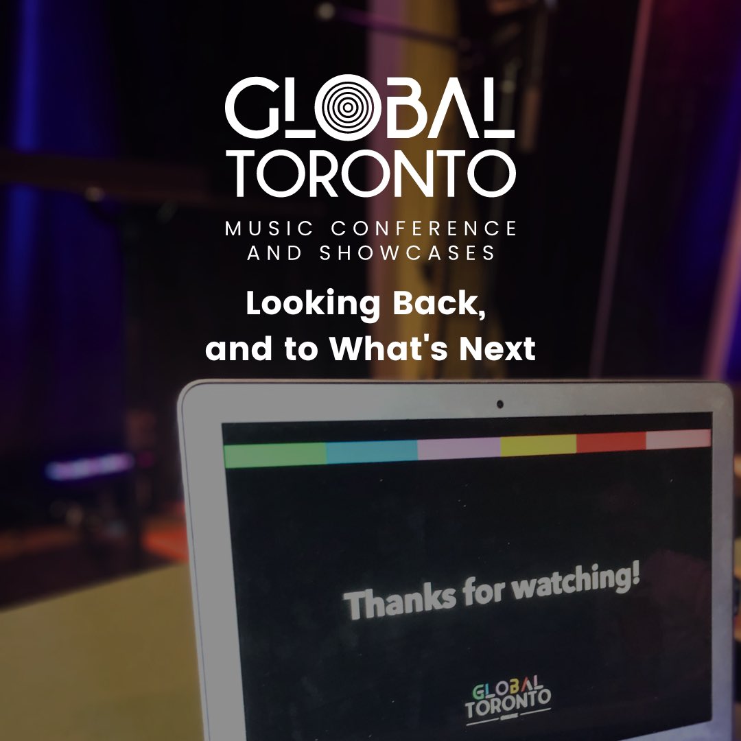 GlobalTOMusic's tweet photo. Three years ago today, we embarked on an adventure: Global Toronto went online for the first time, one of the first music conference/showcase events to do so in the wake of the pandemic’s onset. Since then, GT has been the heartbeat of our vibrant music community. https://t.co/sBVNKQ6G73