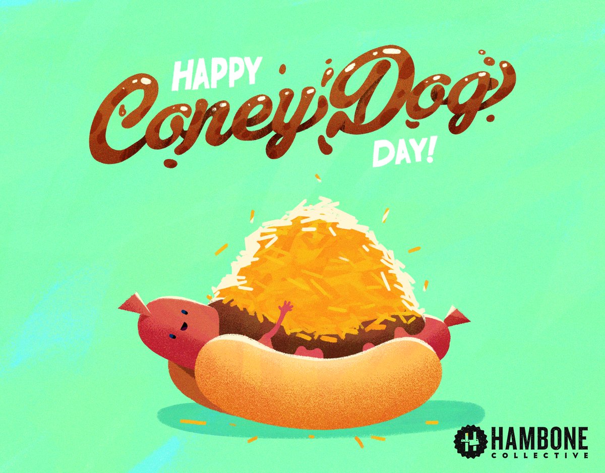 The Hams have been hard at work lately, but we couldn't miss out on posting on #nationalconeydogday - a Cincinnati staple. Keep your eyes peeled and you just might find a member of our crew at <a href="/Skyline_Chili/">Skyline Chili</a>  for dinner!