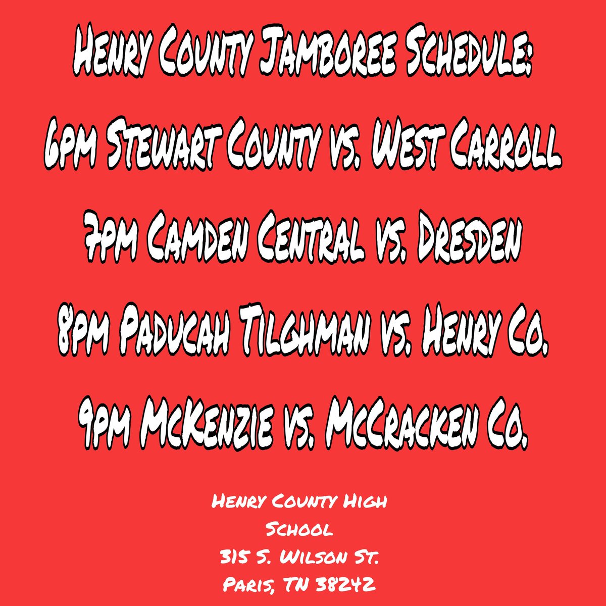 West Tennessee High School Athletics tweet media