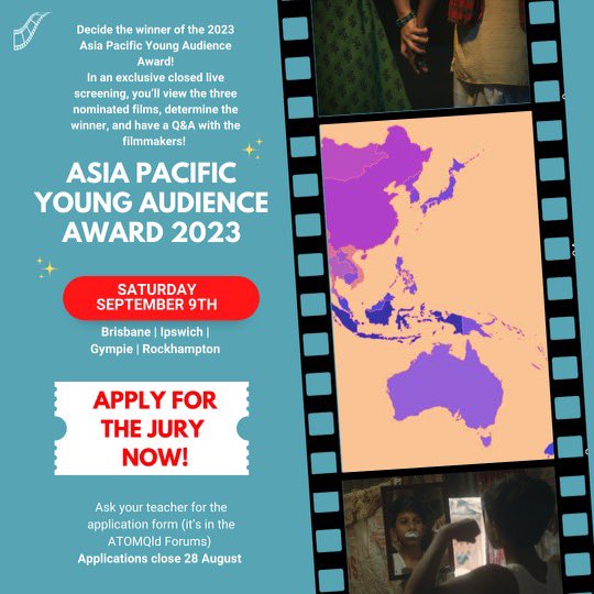 Asia Pacific Young Audience Awards are on again this year!! Media teachers; please send this on to your students!