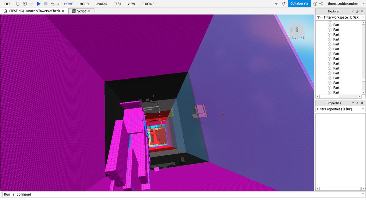 Lunoco11's tweet photo. Just got done remastering/creating the first tower of the game #JTOH #Roblox https://t.co/jdfOjJP0mF