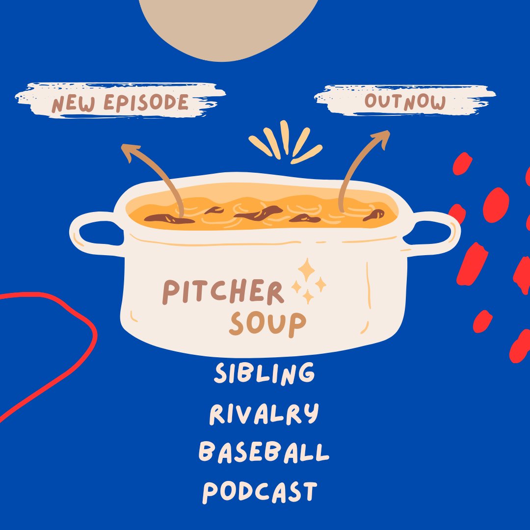 SIBLINGRIVLRYBB's tweet photo. 🚨🚨 New Episode Alert 🚨🚨We are back from our break and we're serving up Pitcher Soup! We talk #HOF #Dodgers #Angels #traderumors #MLB #Aroundbaseball #SRBB #bullpencart #swingaway #ShoheiOhtani #FreddieFreeman @IBWAA https://t.co/jcB8oEx958