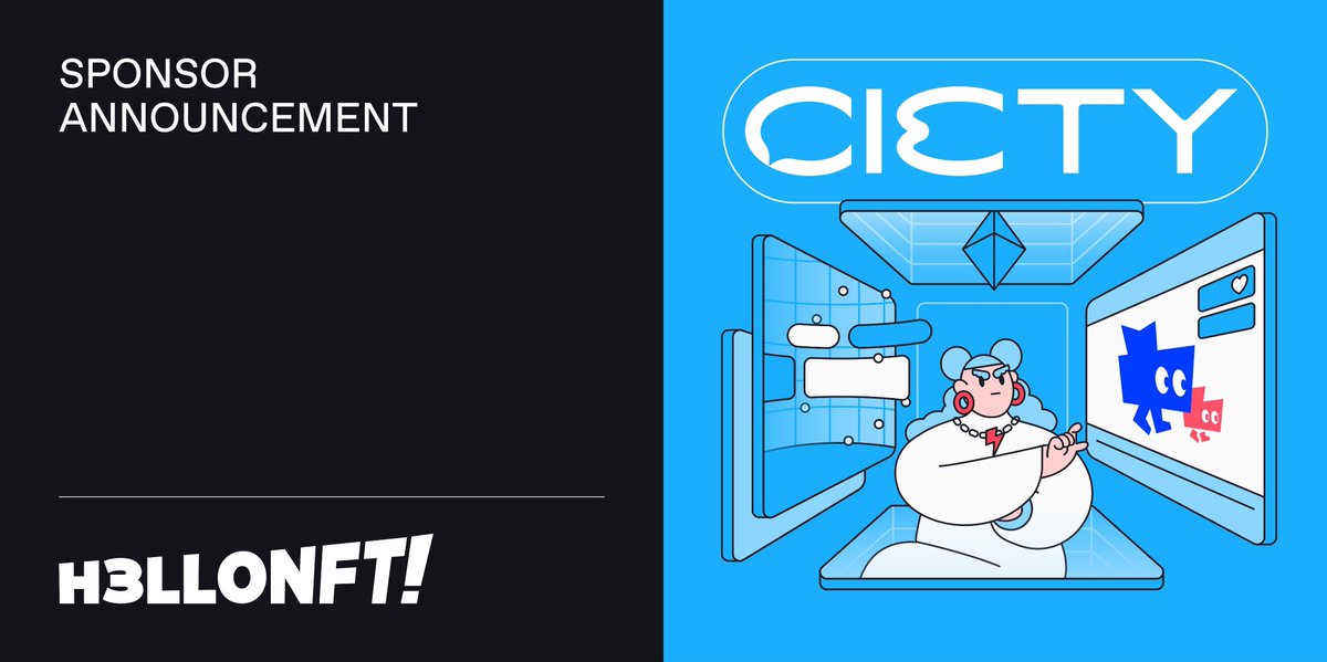 ciety_xyz's tweet photo. 📢 CIETY X HELLO NFT 2023 

CIETY is participating as a sponsor of HELLO NFT(@hellonft_live)! This year, the successful event
that took place in June last year, HELLO NFT,
will be accessible not only offline but also through live streaming provided by CIETY. You can join in from anywhere and enjoy the exciting HELLO NFT 2023! Over the course of two days at the WEB 3 festival, HELLO NFT, a wealth of content and lineup awaits you!

CIETY가 HELLO NFT(@hellonft_live)의 스폰서로 참여합니다!
지난해 6월, 성황리에 개최되었던 HELLO NFT 행사를
올해에는 오프라인 뿐만 아니라,
CIETY가 제공하는 라이브 스트리밍을 통해서도 만나실 수 있습니다.
언제 어디서든 참여할 수 있어 더욱 더 신나게 즐길 수 있는 HELLO NFT 2023!
이틀 동안 진행되는 WEB 3 축제, HELLO NFT에서는 풍성한 콘텐츠와 라인업이 여러분을 기다리고 있습니다! 

#HELLONFT2023 #CIETY #SPONSOR #Livestreaming

HELLO NFT 2023 (2023 7.28-29) 
https://t.co/CT1uIfrmAW

📍Offline
서울시 성동구 연무장3길 9 Peaches. D8NE Peaches, 9, Yeonmujang 3-gil, Seongdong-gu, Seoul, Korea.  

📍Online Live Streaming
CIETY (https://t.co/4m5xFH9731)
HELLO NFT 티켓 소지자에 한하여 라이브스트리밍 시청이 가능합니다.
Live streaming available only for HELLO NFT ticket holders.