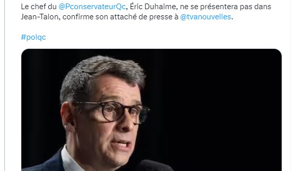 Volontariste's tweet photo. Dans #JeanTalon, il faut un candidat qui s'y est déjà présenté, quoique sous une autre bannière
#AssNat
Le meilleur candidat (si le #PCQ peut le convaincre) serait #PatrickProvost
Il ne gagnera pas, mais ça permettrait d'avoir un vrai débat sur la #liberté d'expression/académique https://t.co/frhpdzs7dE