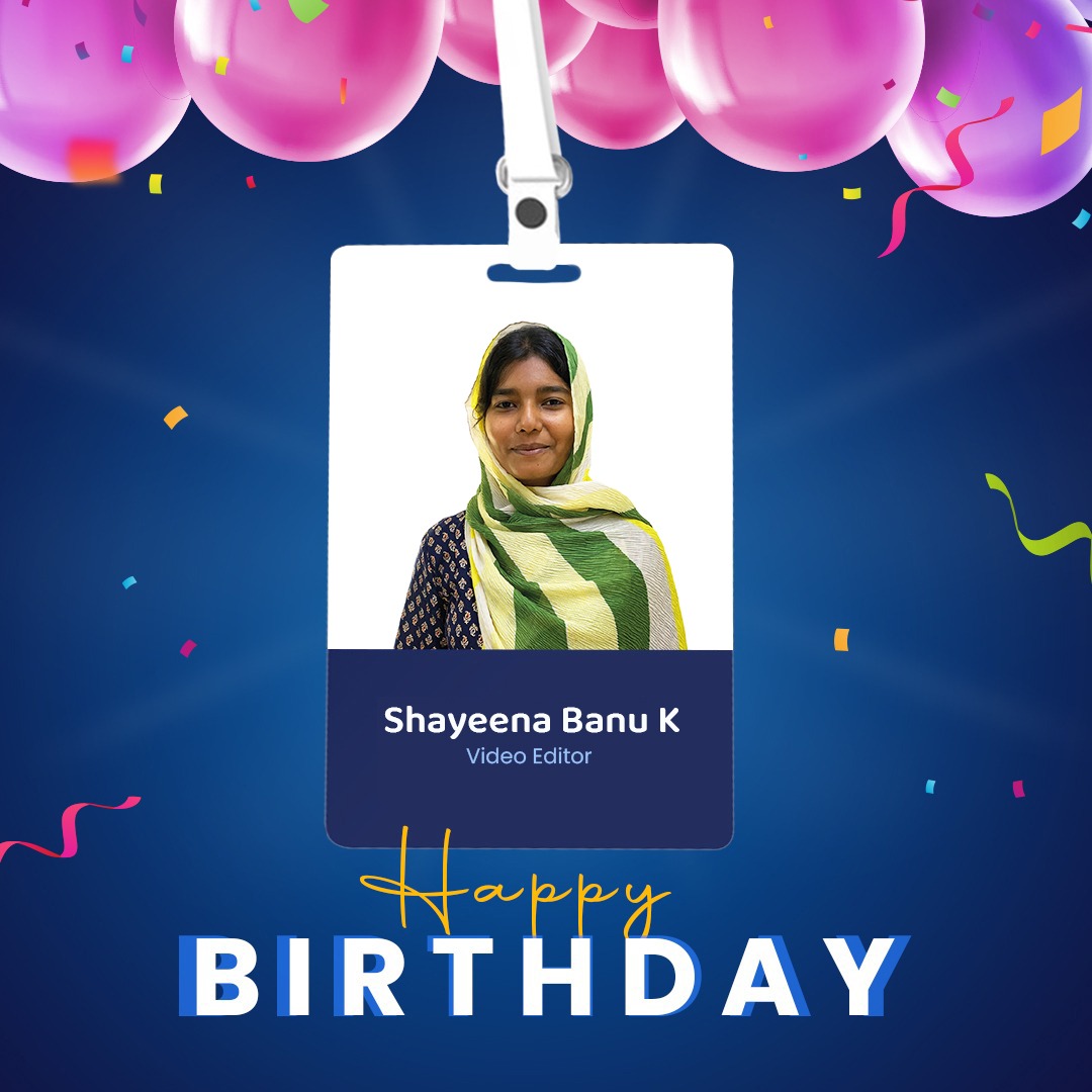 RevaaDigital's tweet photo. "Wishing you a day filled with happiness and a year filled with joyπ₯³π₯³π₯³". Happy birthday to our beloved Video Editor!!!
#happybirthday #birthdaywishes #wishes #videoeditor #editor #colleagues #party #officemates #love #cakes #digitalmarketing #digitalworld #birthday #Trending https://t.co/0K96jAKOTa