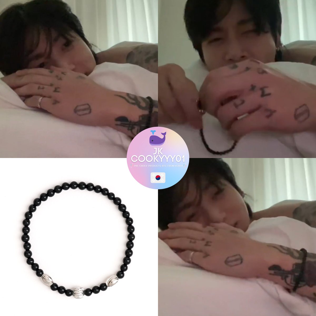 JK_cookyyy01's tweet photo. 🤍ฝากรีทวิตค่า🤍
🐰รับพรี กำไลจองกุก ใส่ไลฟ์วันนี้🐰
⚠️มัดจำ 100฿ รับจำกัดน้า⚠️
❥ ของแท้ 100%
❥ จองกุกใส่บ่อยมาก ถึงมากที่สุด
❥ 690฿
❥ มี 2 SIZE S ยาว 15 CM/M ยาว 16.5 CM
❥ ✈️
🚚EMS45฿
📲สั่งซื้อทัก LINE 

#ตลาดนัดบังทัน #ตลาดนัดรถไฟบังทัน #กำไลจองกุก #จองกุก #jungkook #bts https://t.co/cXBRRCd939