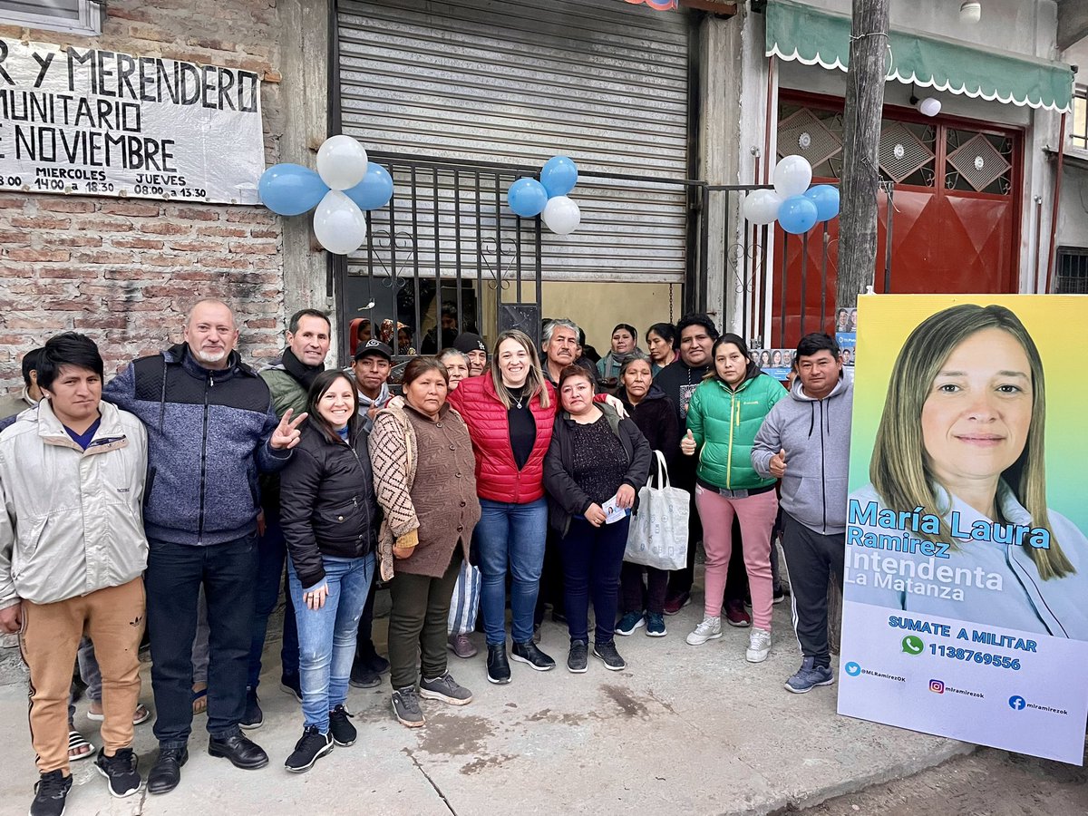MLRamirezOK's tweet photo. Felicito a las compañeras y compañeros de Villa Celina por la gran labor social que realizan día a día en su localidad, brindando apoyo escolar, contención y actividades deportivas para los niños y niñas. Este 13 de agosto, hasta la victoria siempre. https://t.co/UzYl44Y099