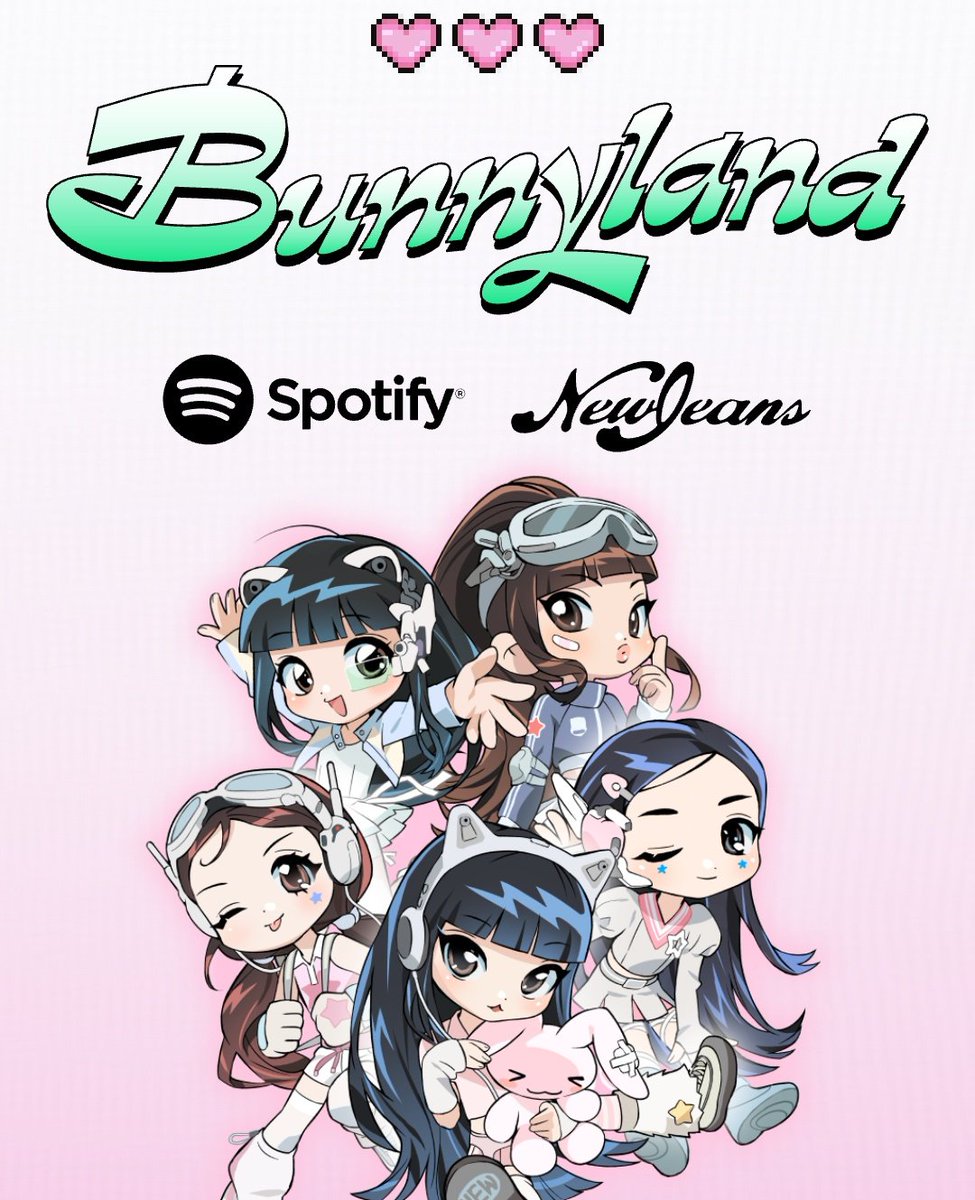 Bunnyland NewJeans トイカメラ NewJeans x Spotify BUNNY LAND