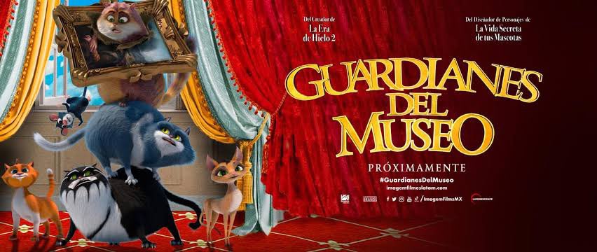 TimeOutMexico's tweet image. ¡Tenemos pases cuádruples para que asistas a la premiere de #GuardianesDelMuseo con toda la familia! 🍿
Para asegurar tu lugar el próximo 30 de julio en Cinemas WTC solo debes dar ❤️ y citar este tuit con #TriviaTOM, ¡suerte!