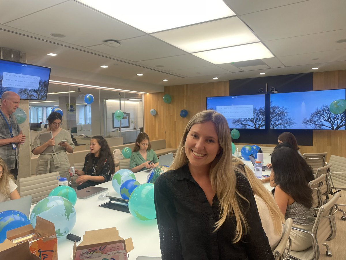 Juliet Eilperin (@eilperin) on Twitter photo Today we celebrated the fact that our Post Climate IG account has amassed more than 100K followers. I’m so grateful to @ericasnoww who edits it, along with <a href="/jafarrell17/">john farrell</a> <a href="/emilysabens/">Emily Sabens</a> and <a href="/travislylesnews/">Travis Lyles</a> who have all been instrumental in its success. Today we celebrated the fact that our Post Climate IG account has amassed more than 100K followers. I’m so grateful to @ericasnoww who edits it, along with <a href="/jafarrell17/">john farrell</a> <a href="/emilysabens/">Emily Sabens</a> and <a href="/travislylesnews/">Travis Lyles</a> who have all been instrumental in its success.
