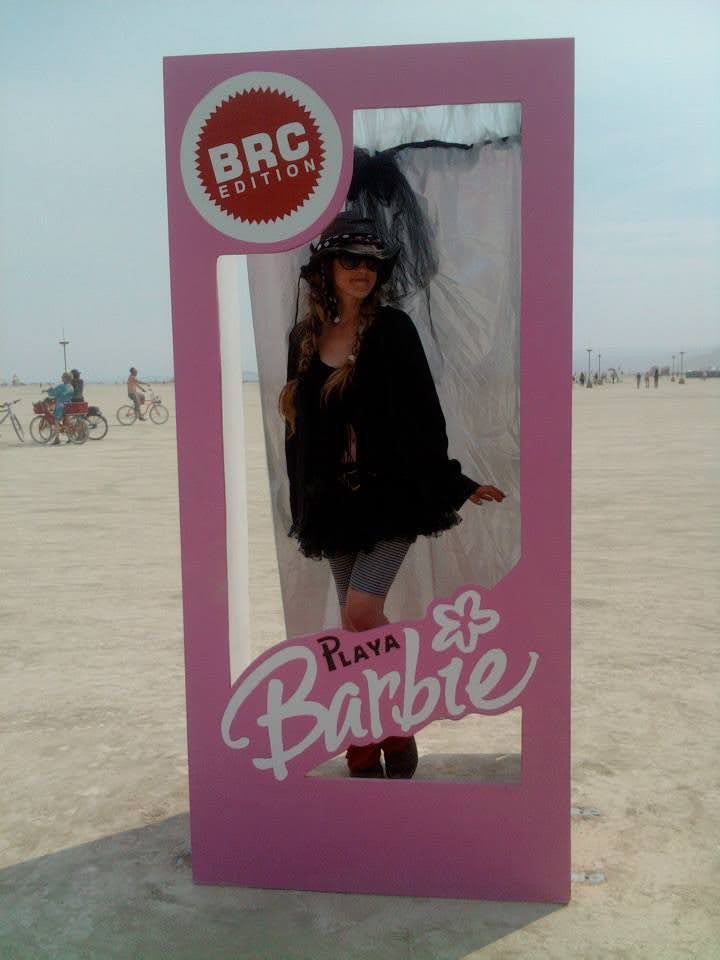 FireBallerina's tweet photo. #Burningman #Barbie https://t.co/xj4HvYKqXA