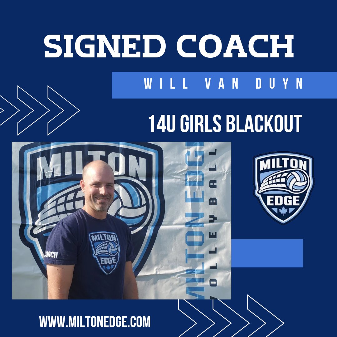 milton_edge's tweet image. Milton Edge is happy to announce that Coach Will is back as Head Coach for the 14U Girls Blackout.