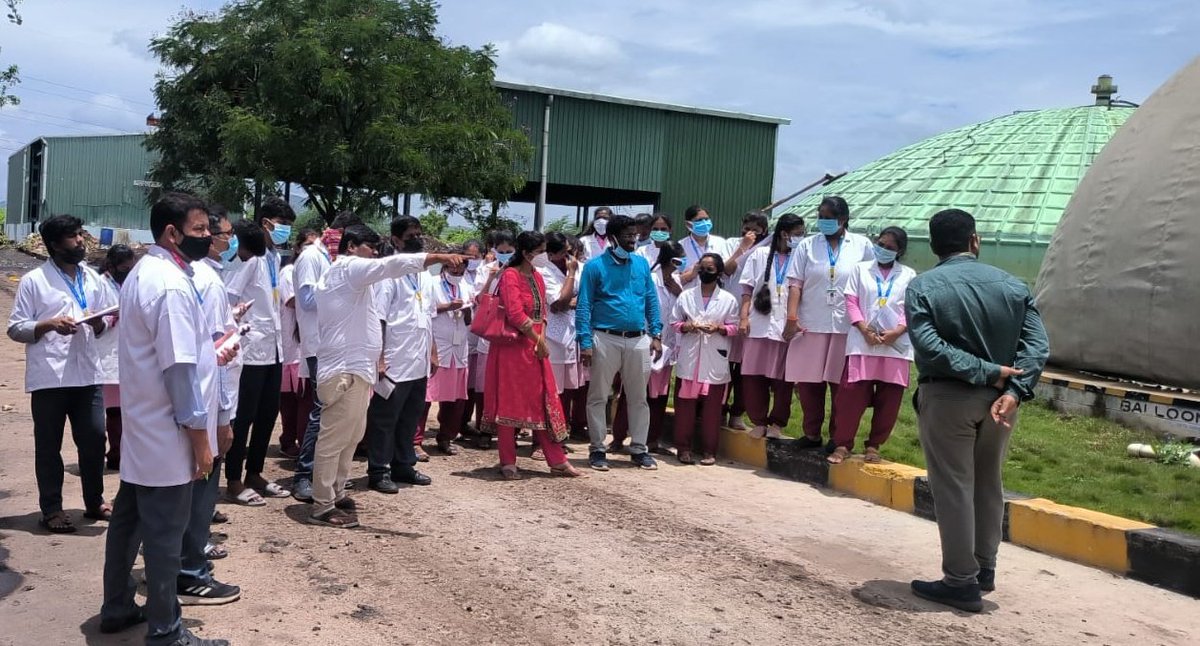 #Tirupathi- S V Polytechnic college students have made a visit to our Tirupati Bio-methanation Plant , as part of  "The Urban Learning Internship Program"( #Tulip )
<a href="/MCTTirupati/">Municipal Corporation, Tirupati</a>
#SwachhSurvekshan2023  #SwachhBharatAbhiyan #SwachhBharatMissionUrban