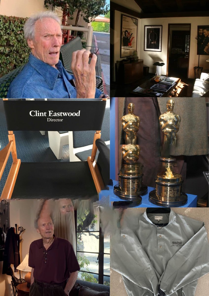 UnrealTheClint's tweet photo. This is Clint Eastwood's One &amp; Only Unofficial Twitter Account.. The Username is named after Clint's Golf Course TheClint. Malpaso Company Offices inside and out. Clint is sitting at a bench outside his Offices.. Clint's House &amp; Front gates which is in walking distance to... https://t.co/pUPEsmaE0j