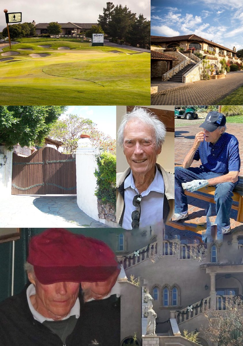 UnrealTheClint's tweet photo. This is Clint Eastwood's One &amp; Only Unofficial Twitter Account.. The Username is named after Clint's Golf Course TheClint. Malpaso Company Offices inside and out. Clint is sitting at a bench outside his Offices.. Clint's House &amp; Front gates which is in walking distance to... https://t.co/pUPEsmaE0j