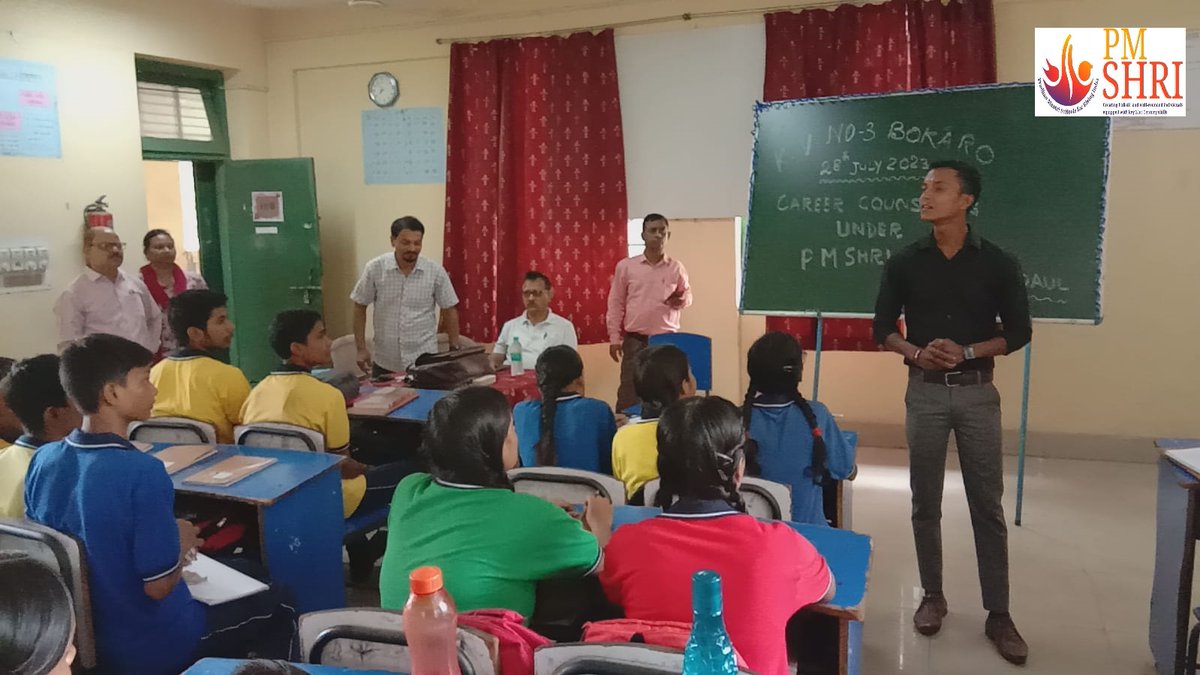 Career Counseling Under PM SHRI by World Fastest Male Author LIVING ICON PAUL DT.28.07.2023