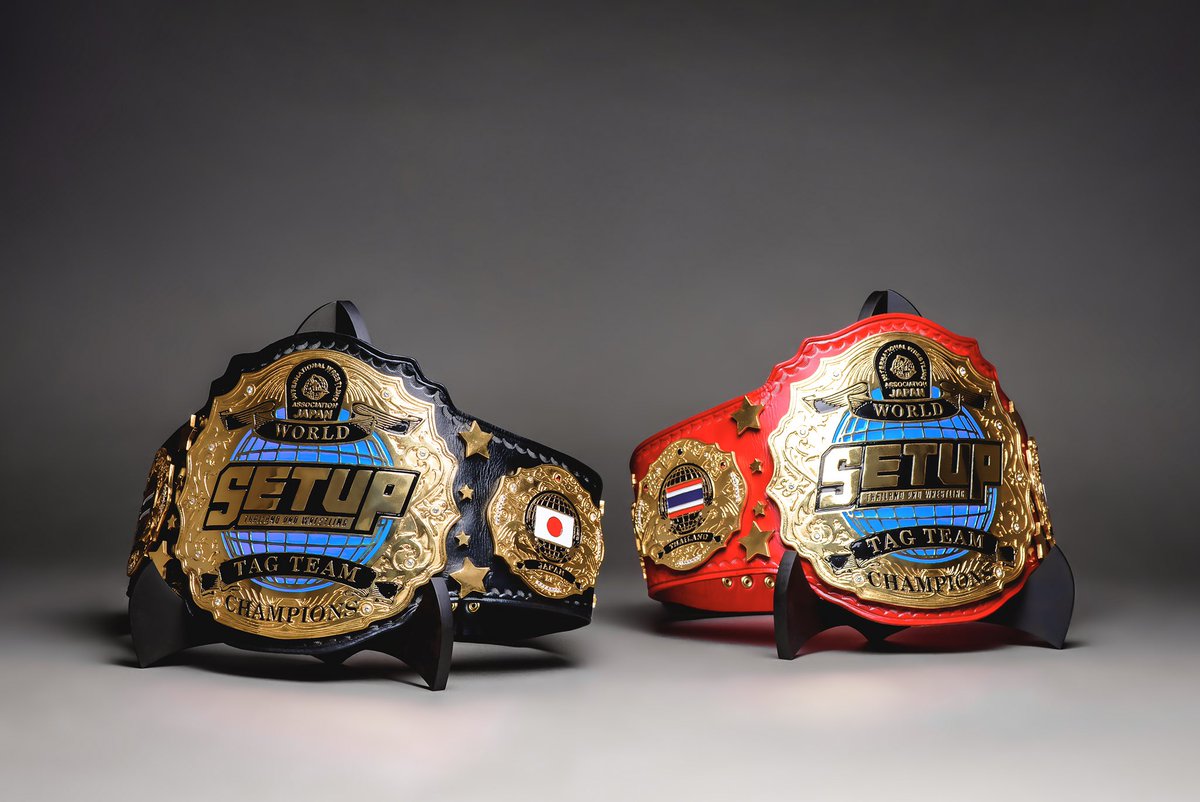 SETUP is accepting international team who interest to join IWA JAPAN SETUP WORLD TAG Tournament on Sept 23

Reply this if you’d interest !

#setupth #wrestling