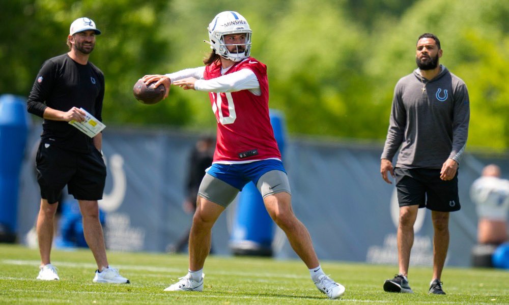 MLFootball's tweet photo. SMART MAN: Indianapolis #Colts quarterback Gardner Minshew has made almost $5 million in the #NFL and will make $3.5 million this season.

Despite this, he still drives a 2011 car and sleeps on a mattress he found in the garbage in college.

Gardner will now have the ability to never work another day in his life after he’s done with his playing career because he does not spend as many athletes do and then end up with nothing. 

👏👏👏

(Via @Outkick)