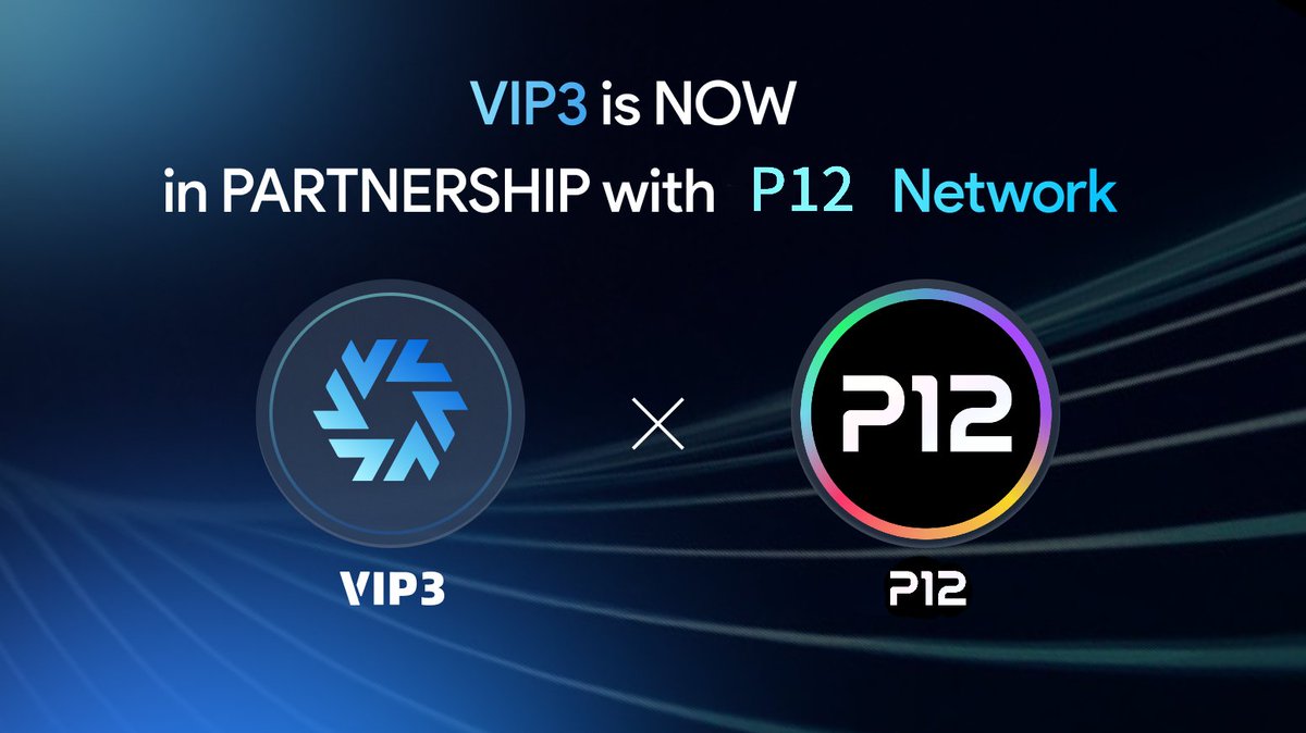 web3vip's tweet photo. 🚀🚀 Big news! Thrilled to announce our partnership with @_p12_ , a groundbreaking Web3 gaming ecosystem aiming to democratize game creation and establish a sustainable game economy. 

Get ready for an extraordinary journey filled with endless possibilities! ✨🎁 Stay tuned! https://t.co/SKMgDFThZY