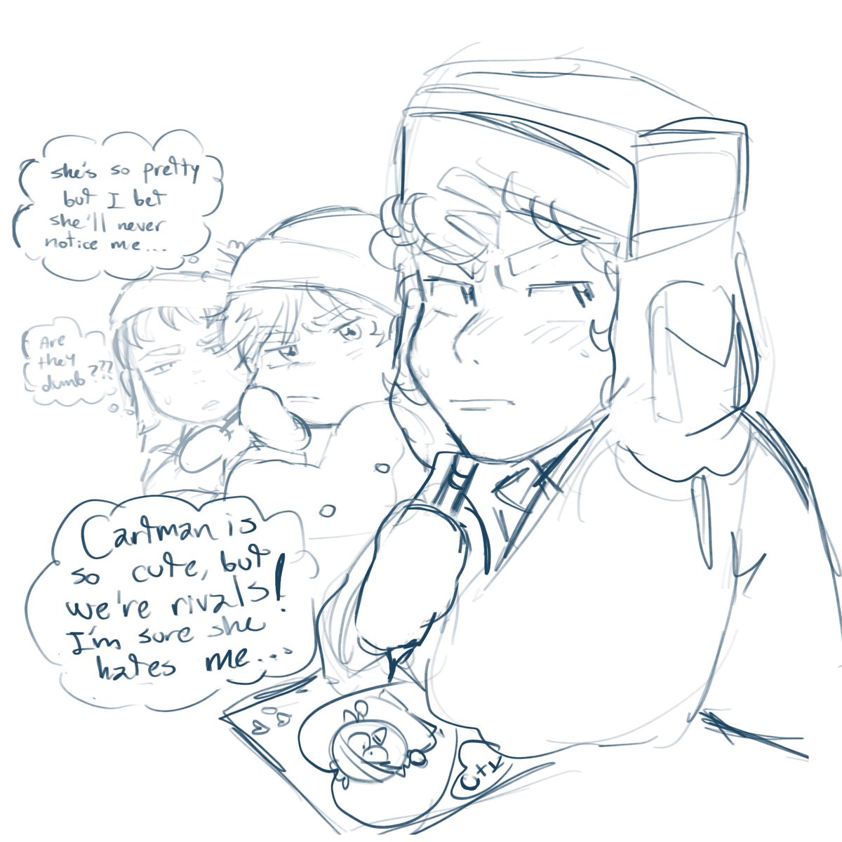 wh0c4r3sfr's tweet photo. I haven’t been feeling good enough to actually finish a drawing 😭 
So have some sketches ig 
#kyman #spkyman https://t.co/zwkMFrzih1