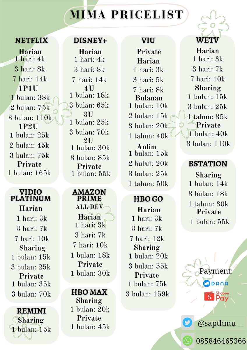 petdls's tweet image. ada sinii! 💗💗

▤ fast proses! Ga sampe 5 menit! 
▨ 1000000% trusted 🥨
▥ Dijamin fullgaransi. 💗

🚚 order sung dm ke @mimtsi
☎ fsr? On wa! wa.me/+6285846465366