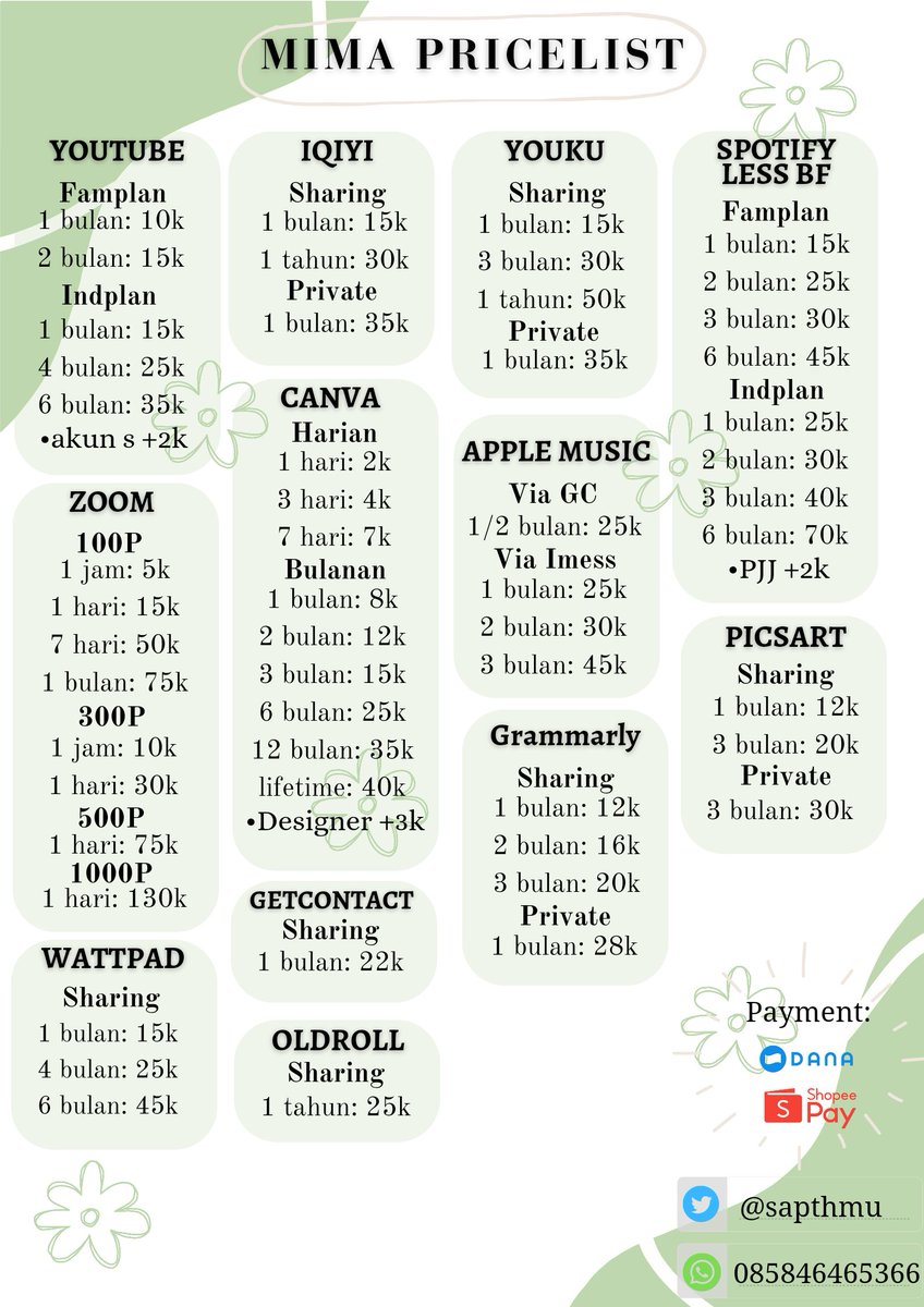 petdls's tweet image. ada sinii! 💗💗

▤ fast proses! Ga sampe 5 menit! 
▨ 1000000% trusted 🥨
▥ Dijamin fullgaransi. 💗

🚚 order sung dm ke @mimtsi
☎ fsr? On wa! wa.me/+6285846465366