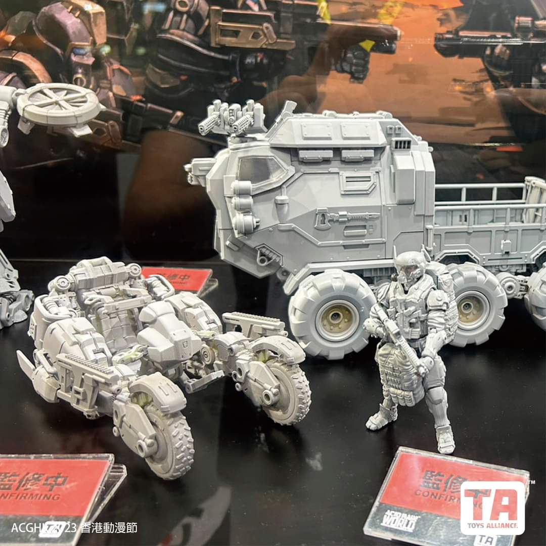 acidrainworld's tweet photo. <Shared by Toys Alliance>
ACGHK 2023 香港動漫節
ACID RAIN booth review
#toysalliance #acidrain #acidrainworld #1to18scale #Annex2179
#118scale #militarytoys #actionfigures #scifi #war #battledamage #battlefield #motorcycle #kitlau #酸雨戰爭 #人偶 #軍事模型 #可動人偶 https://t.co/TXG1PHeyy0
