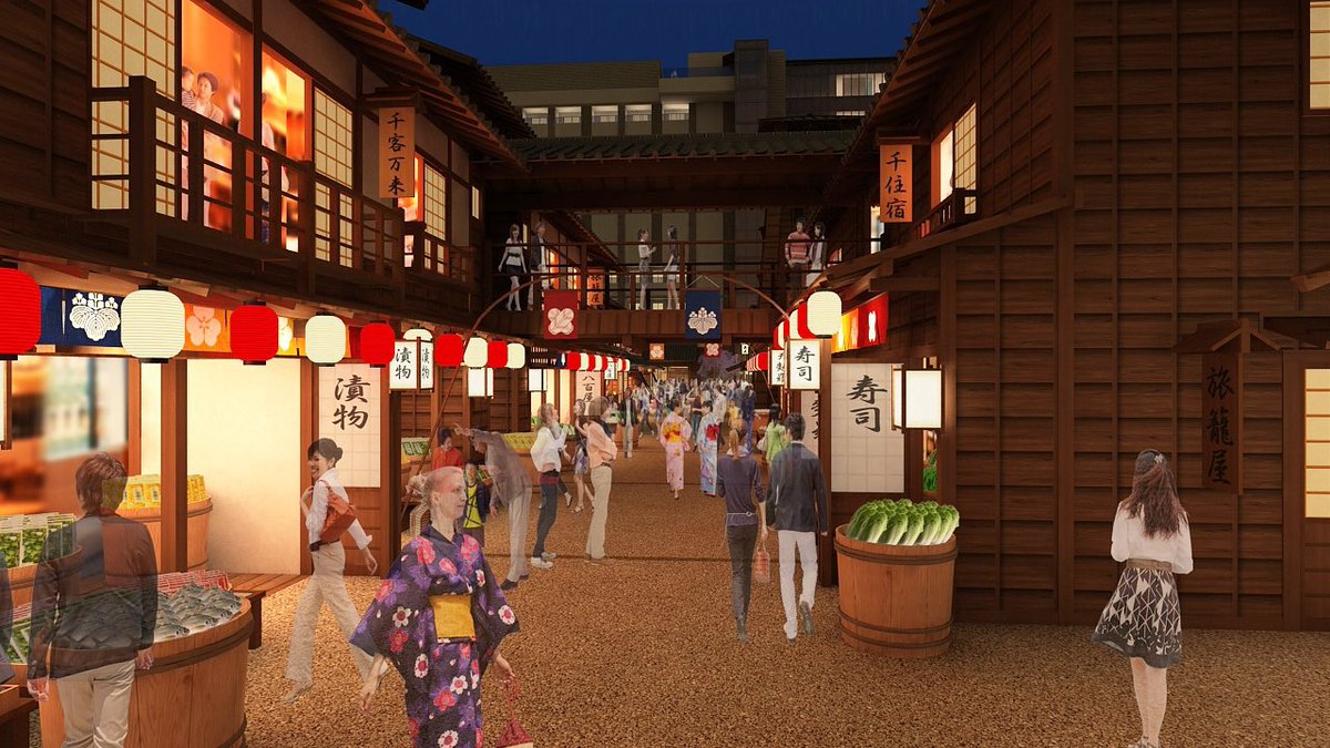 halohalo_travel's tweet photo. 東京にすごい施設オープンきた…！温泉&amp;江戸の街並みが楽しめる万葉俱楽部最新スポット、箱根・湯河原から運んだ温泉→サウナ→岩盤浴楽しんで、そのまま宿泊も！日帰り利用OKで展望足湯はなんと"無料"らしい…♨️ https://t.co/9pno5hzYBZ