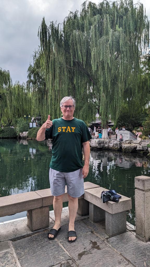 JRBHowe's tweet image. Even people at Five Dragons Lake in Jinan, China know that the @MLB A's belong in Oakland.