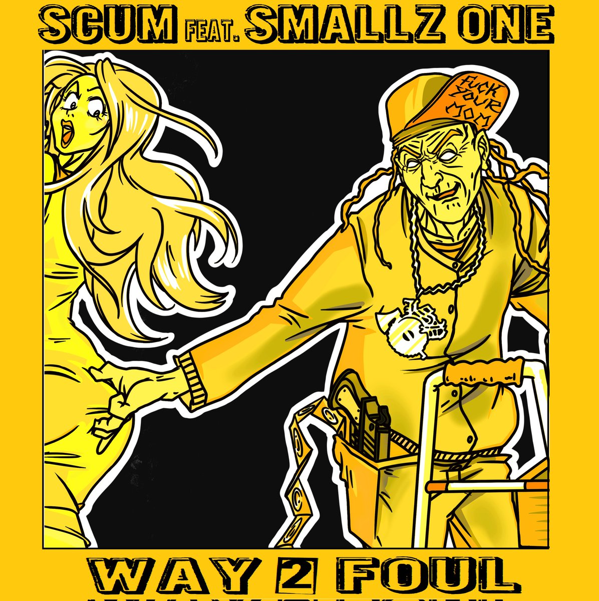 SCUMLSP's tweet photo. Tonight (or at Midnight on the East Coast) we are hitting you with the 2nd single off @Devereauxxxx produced #BadUncle featuring the one @SmallzOne and its even on her bday...enjoy this foul creation on all digital platforms...pre-order your copy at https://t.co/uSB8WiefdK today! https://t.co/ugCx2GIrvg