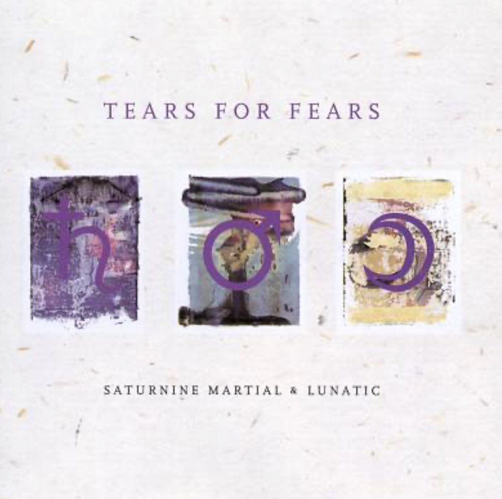 RandyFHall's tweet photo. Tears for Fears • Saturnine Martial &amp; Lunatic (1996)
#RockSolidAlbumADay2023
#FirstListen 

This collection of rarities from 83-93 is a mixed bag for sure. I hadn’t heard New Star or The Way You Are in forever so that was cool, but there’s a bunch of stuff here I can skip. https://t.co/Zf9x66bGEq