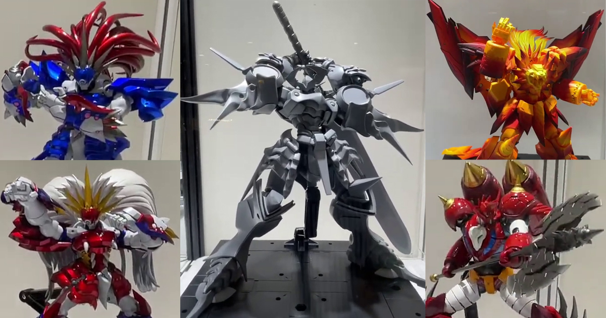 PassionXFun's tweet photo. Le novità #Sentinel dal #ACGHK2023
@SENTINELcoltd #千値練 #Sentinel #FightingArmor #SVAction #Marvel #MetamorForce #SRWOG #actionfigures #Riobot #anime #robot #mecha #ダイゼンガー #SVアクション #ファイティングアーマー #覇界王ジェネシックガオガイガー
https://t.co/RRqUviszZR https://t.co/BCFeUHiYYP