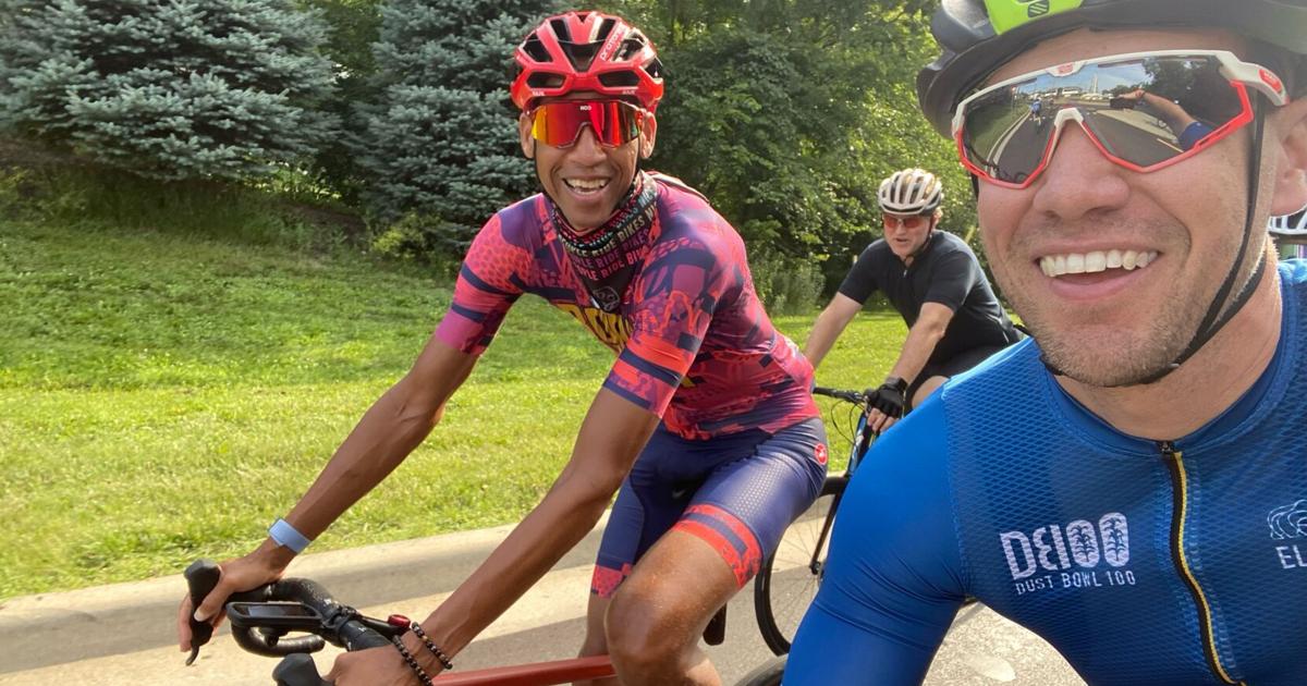 tribstarsports's tweet photo. Cycling fuels Marc O'Leary's competitive spirit after years of hoops https://t.co/qD6v58BWAA https://t.co/MOhiiL17ux